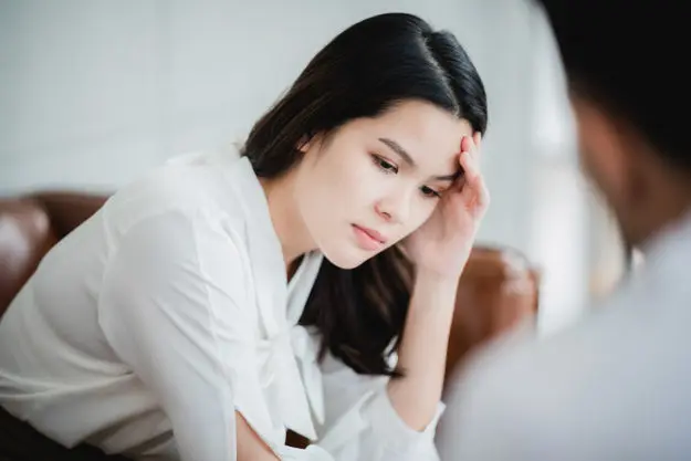 mental health therapy woman in mental health therapy