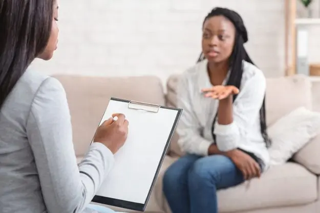 When To Seek Out Psychotherapy Options for Mental Health a woman seeking out psychotherapy options