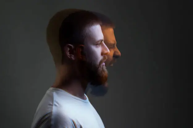 What is DID a person and an artful reflection of a different identity express different emotions as they wonder "what is did?"