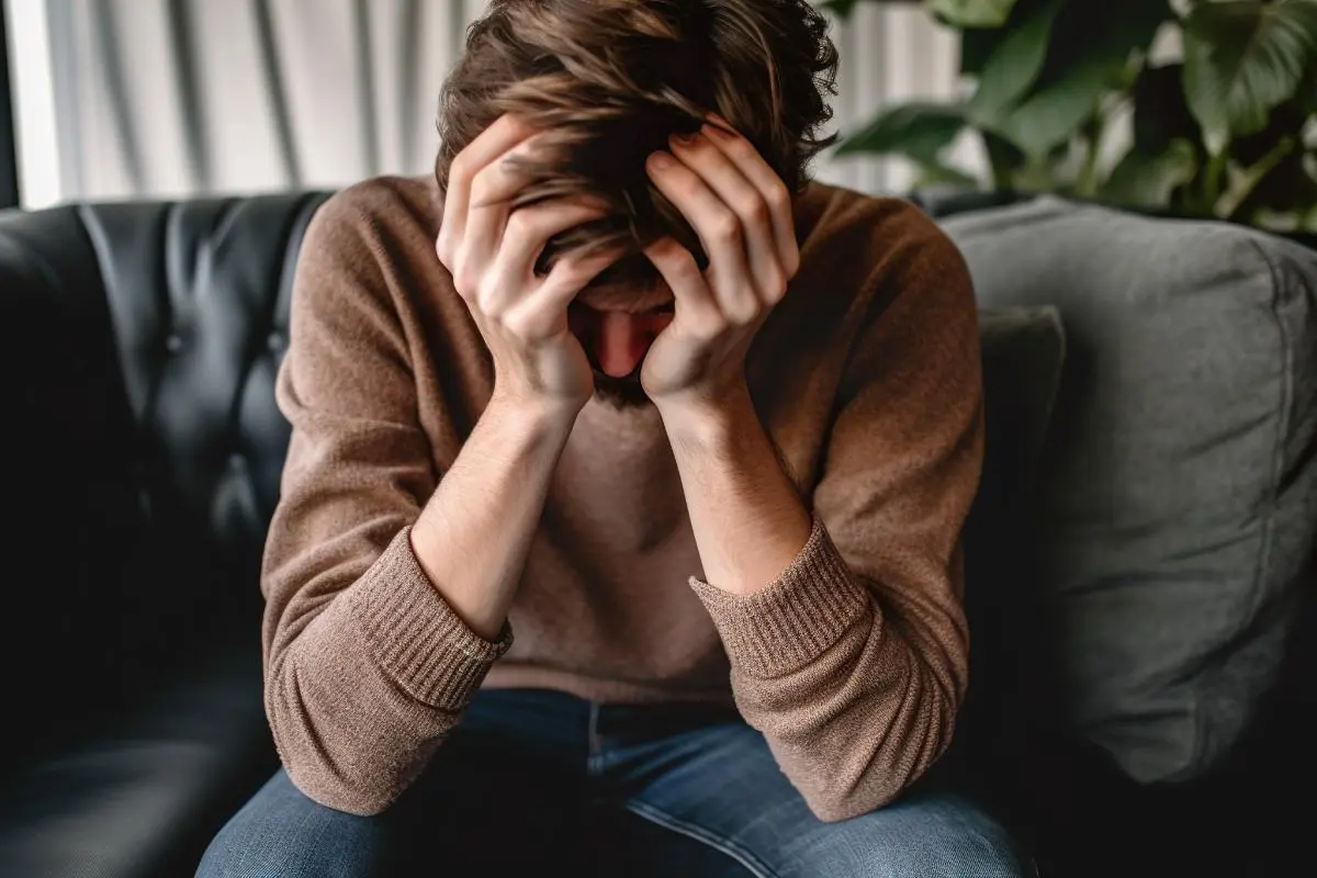 How Does the GAD-7 Scale Measure Anxiety_ a person looks anxious and wonders what is the gad-7 scale