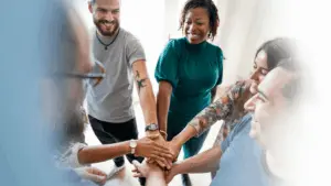 diverse group therapy session at Harmony Hills in Florida