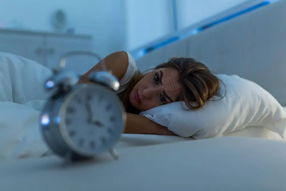 Sleep disturbances associated with persistent depression
