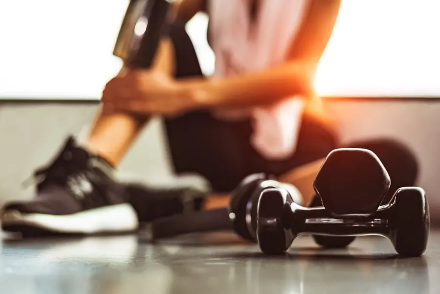 woman exercising as part of holistic therapy and wellness