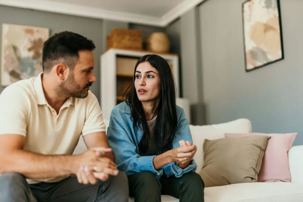 couple rebuilding trust through abandonment trauma therapy