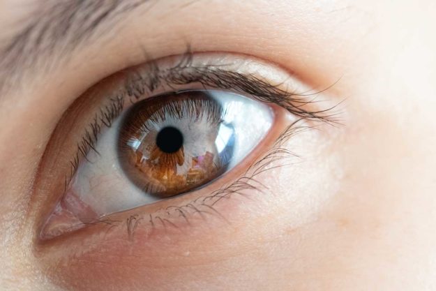 a close up of an eye represents emdr therapy