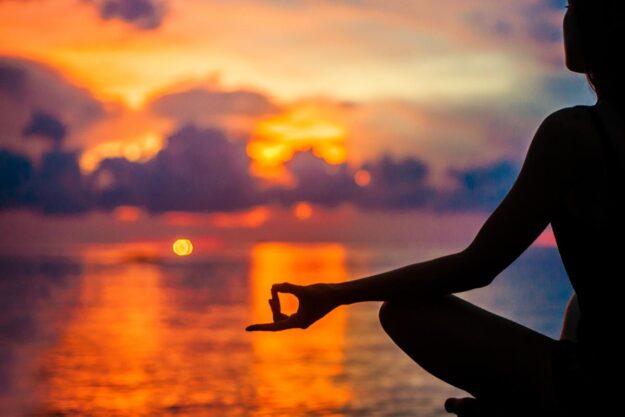 A person who understands the connection between meditation and mental health