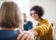 a woman finds the support she has been needing in group therapy as part of a partial hospitalization program for mental health in florida