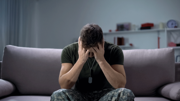 a veteran struggles with substance abuse and is in need of treatment
