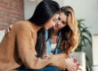 a person comforts a friend after learning what to say to someone who self harms