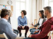 group therapy participants learning SMART Recovery tools for addiction and mental health recovery.